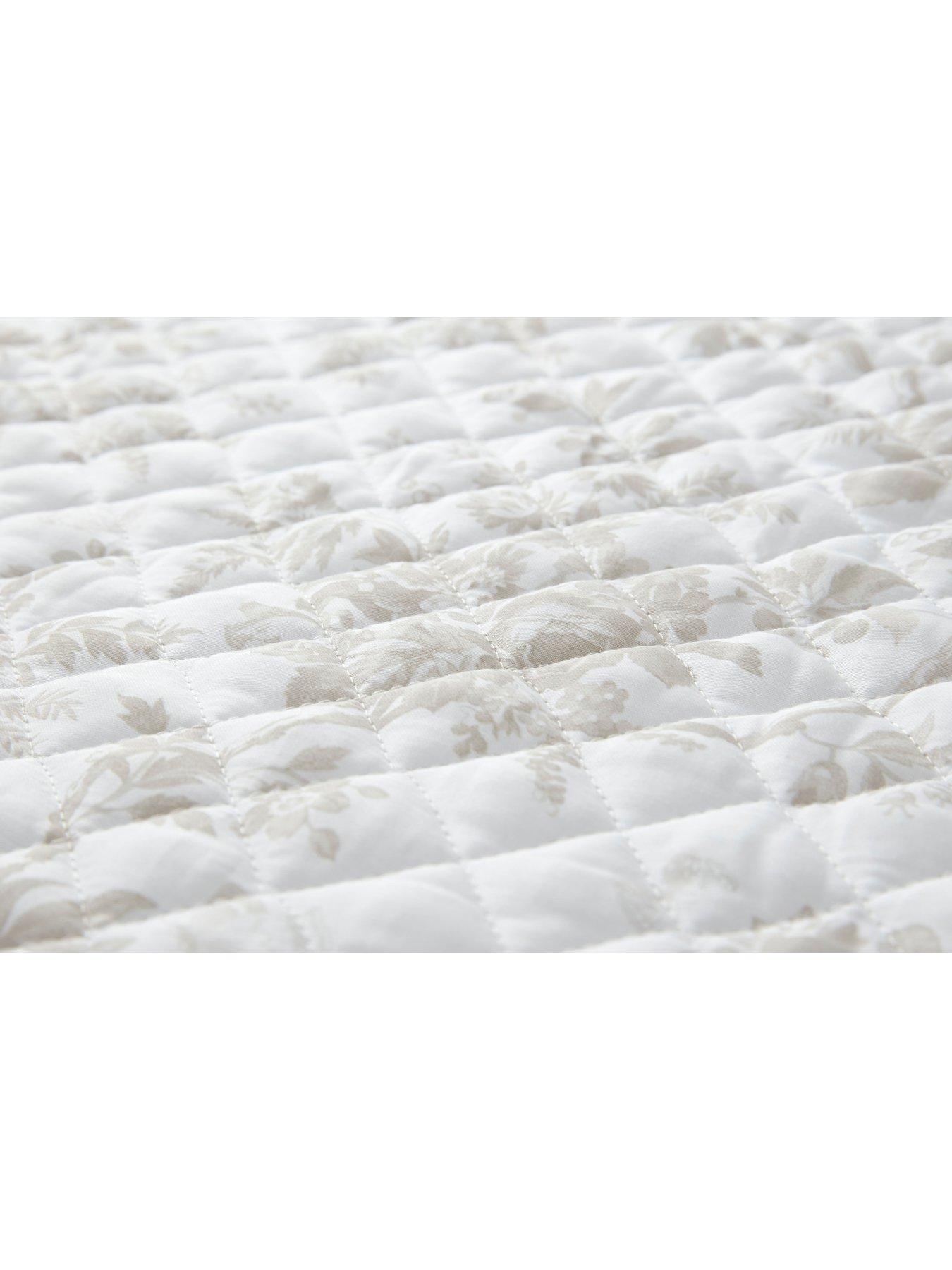 Image 4 of 4 of Laura Ashley Walled Garden Quilted Bedspread 235cm x 235cm