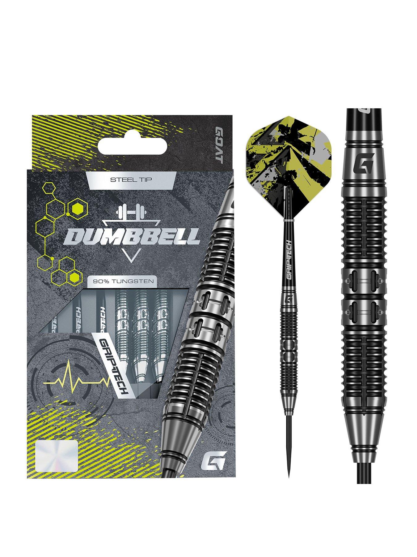 Image 1 of 7 of GOAT Dumbbell 90% Tungsten Steel tip 28 grms Darts