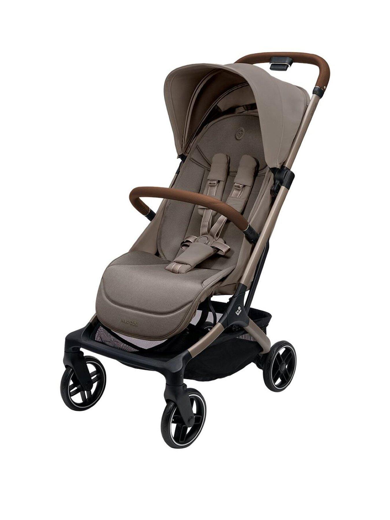 Image 1 of 6 of Maxi-Cosi Oxford Cabin Compat Stroller with Rain Cover - Oak Truffle