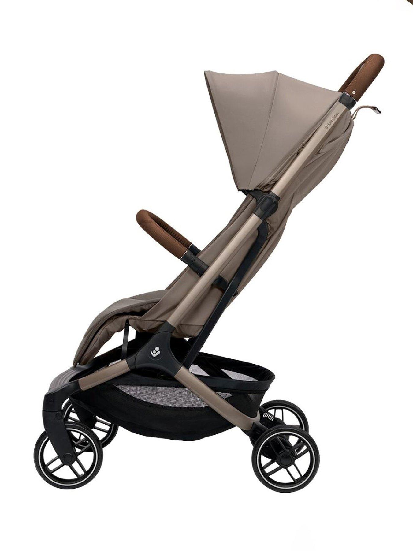Image 2 of 6 of Maxi-Cosi Oxford Cabin Compat Stroller with Rain Cover - Oak Truffle
