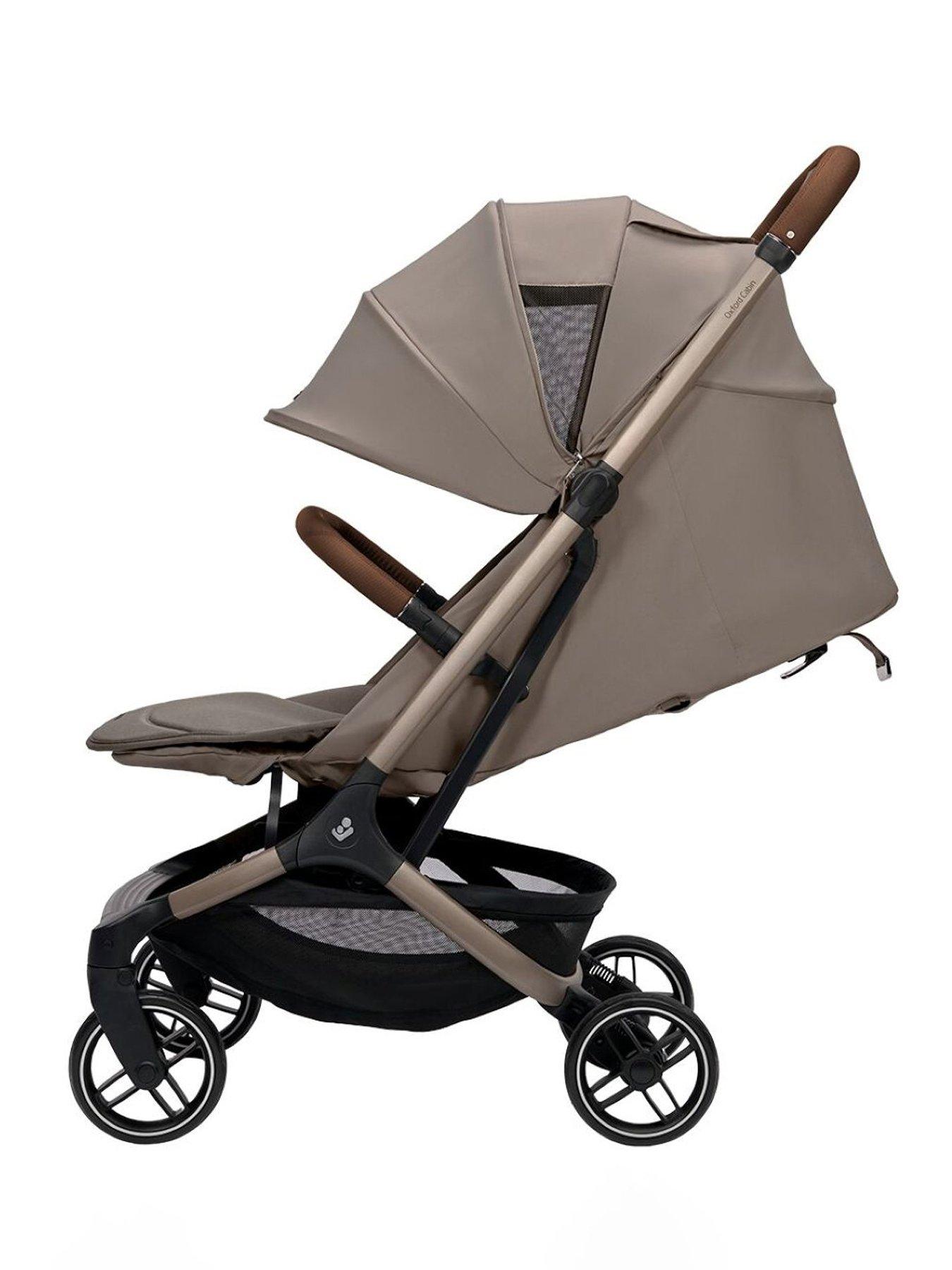 Image 3 of 6 of Maxi-Cosi Oxford Cabin Compat Stroller with Rain Cover - Oak Truffle