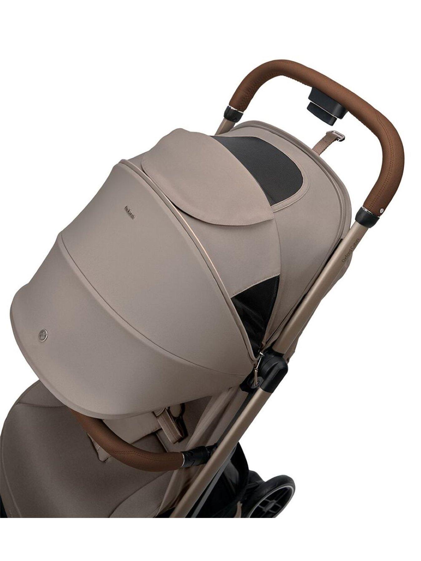 Image 4 of 6 of Maxi-Cosi Oxford Cabin Compat Stroller with Rain Cover - Oak Truffle