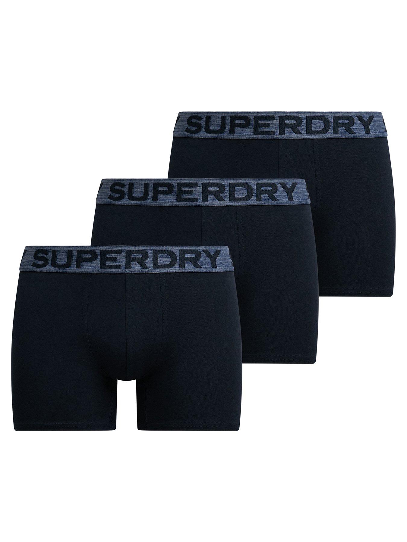 Superdry Boxer Triple Pack - Navy