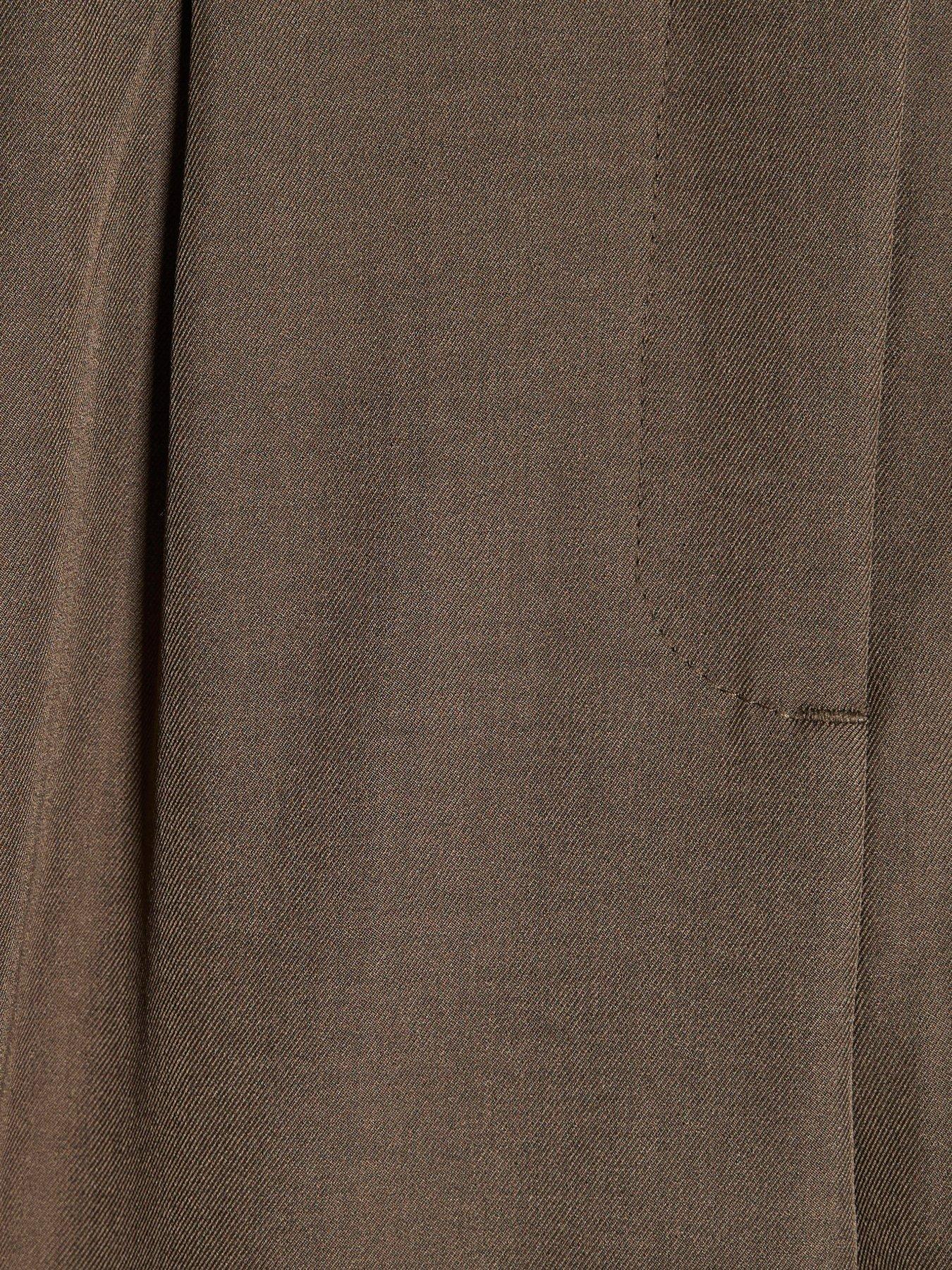 Image 6 of 6 of River Island Belt Trim Barrel Trouser