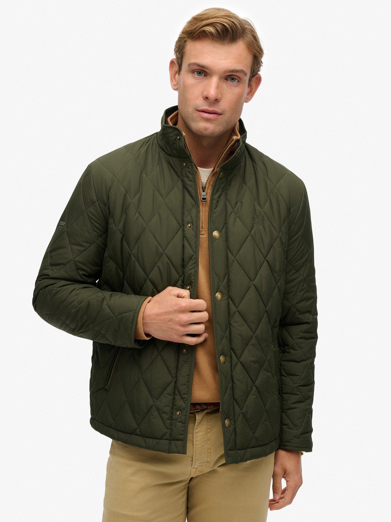 Superdry Quilted Estate Country Jacket - Green