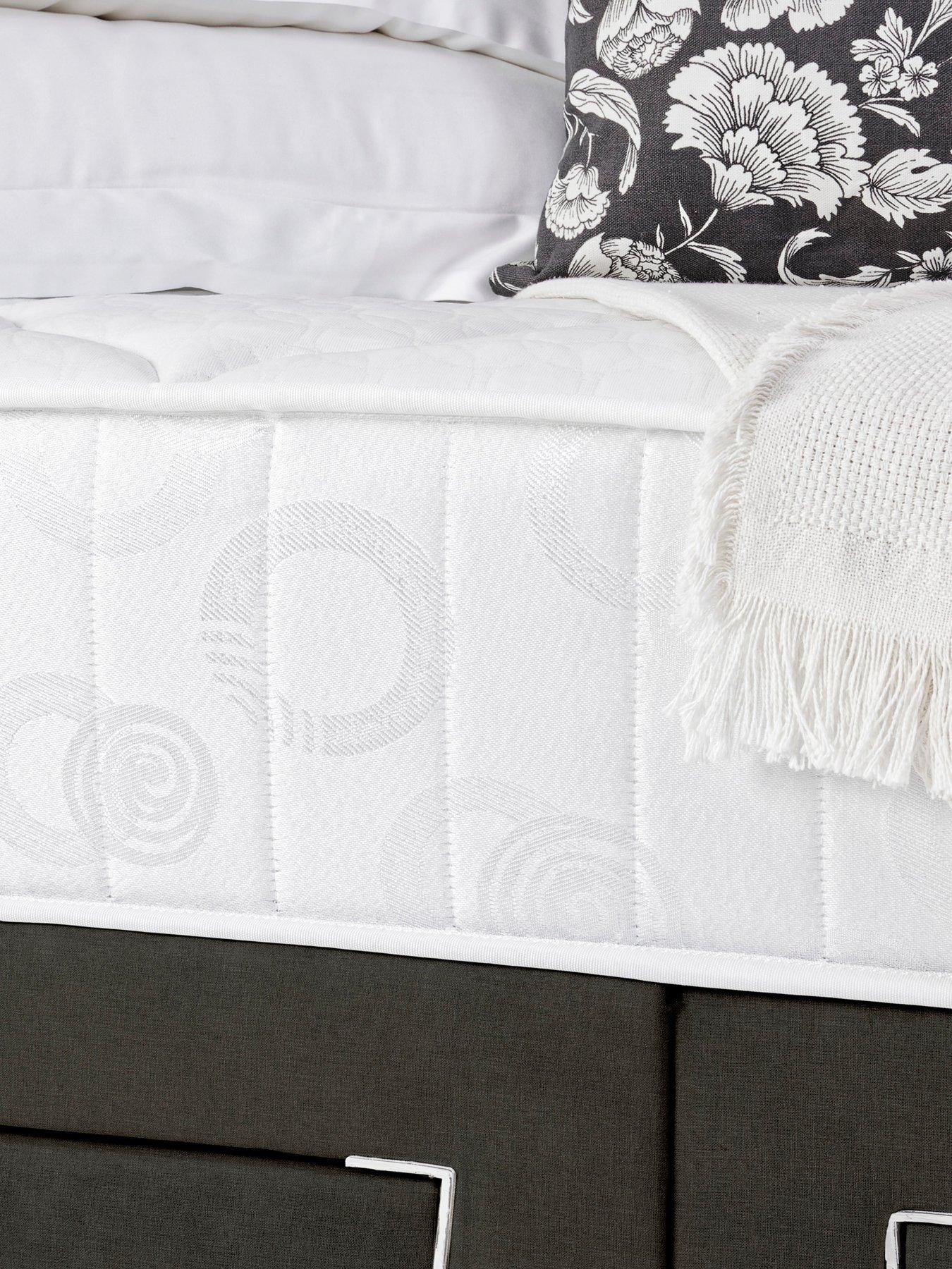  image of airsprung-essentials-bed-base-memory-mattress-set-sg-ns