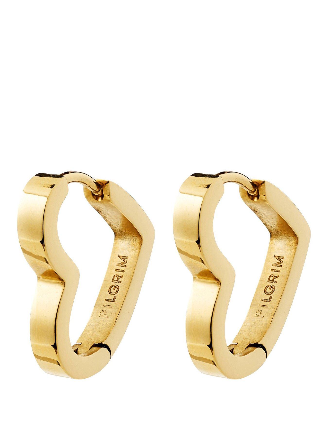 Image 1 of 3 of Pilgrim IVARIN earrings gold-plated