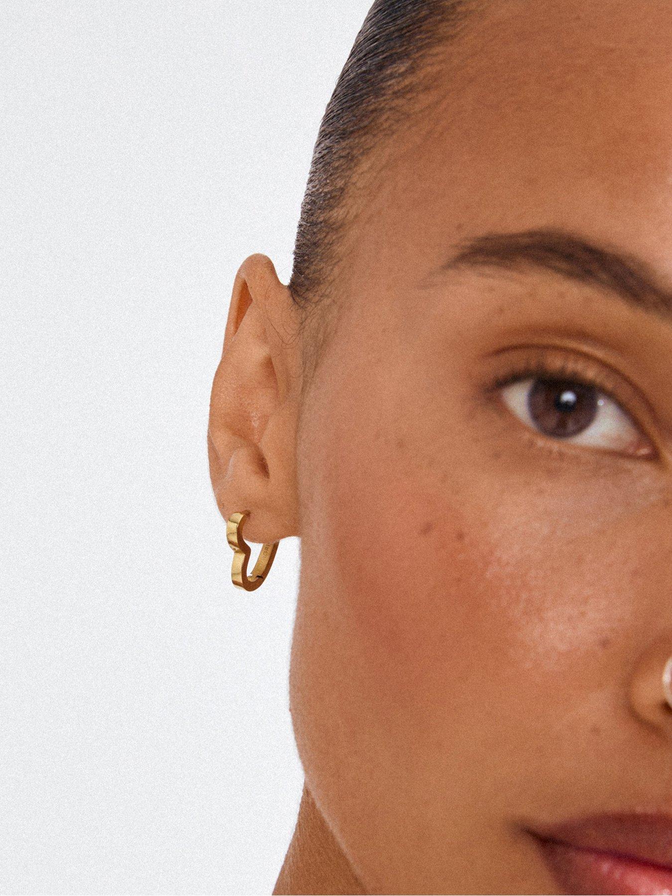 Image 3 of 3 of Pilgrim IVARIN earrings gold-plated