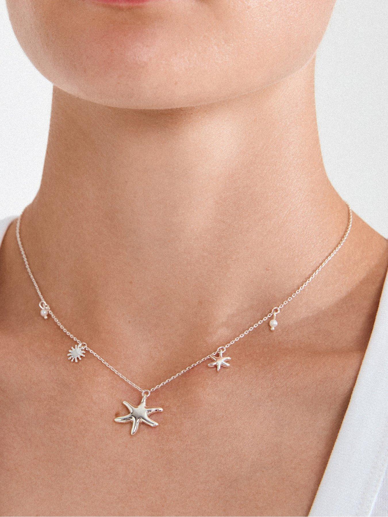 Image 3 of 5 of Pilgrim PRISM necklace silver-plated