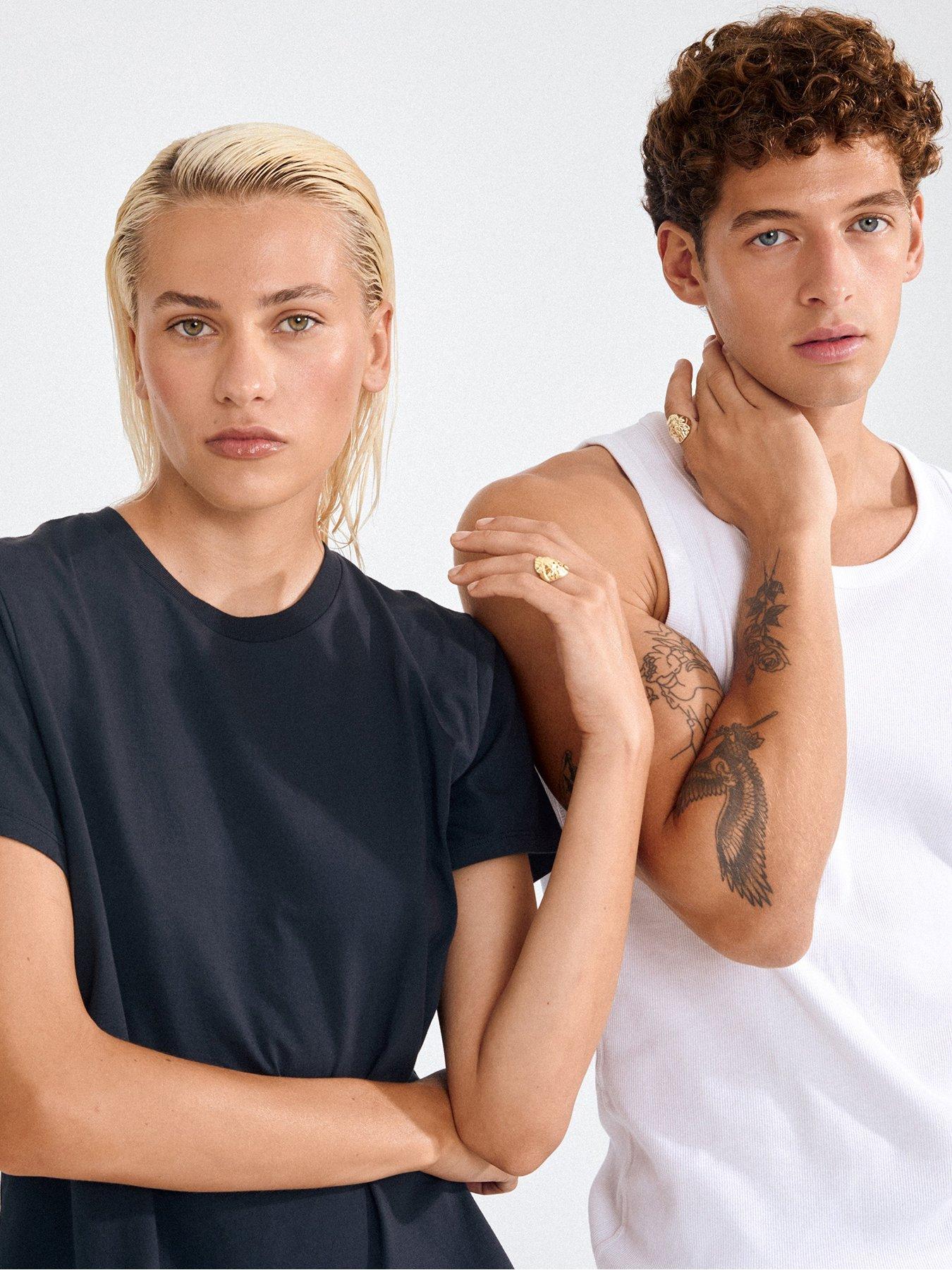  image of pilgrim-haze-ring-gold-plated