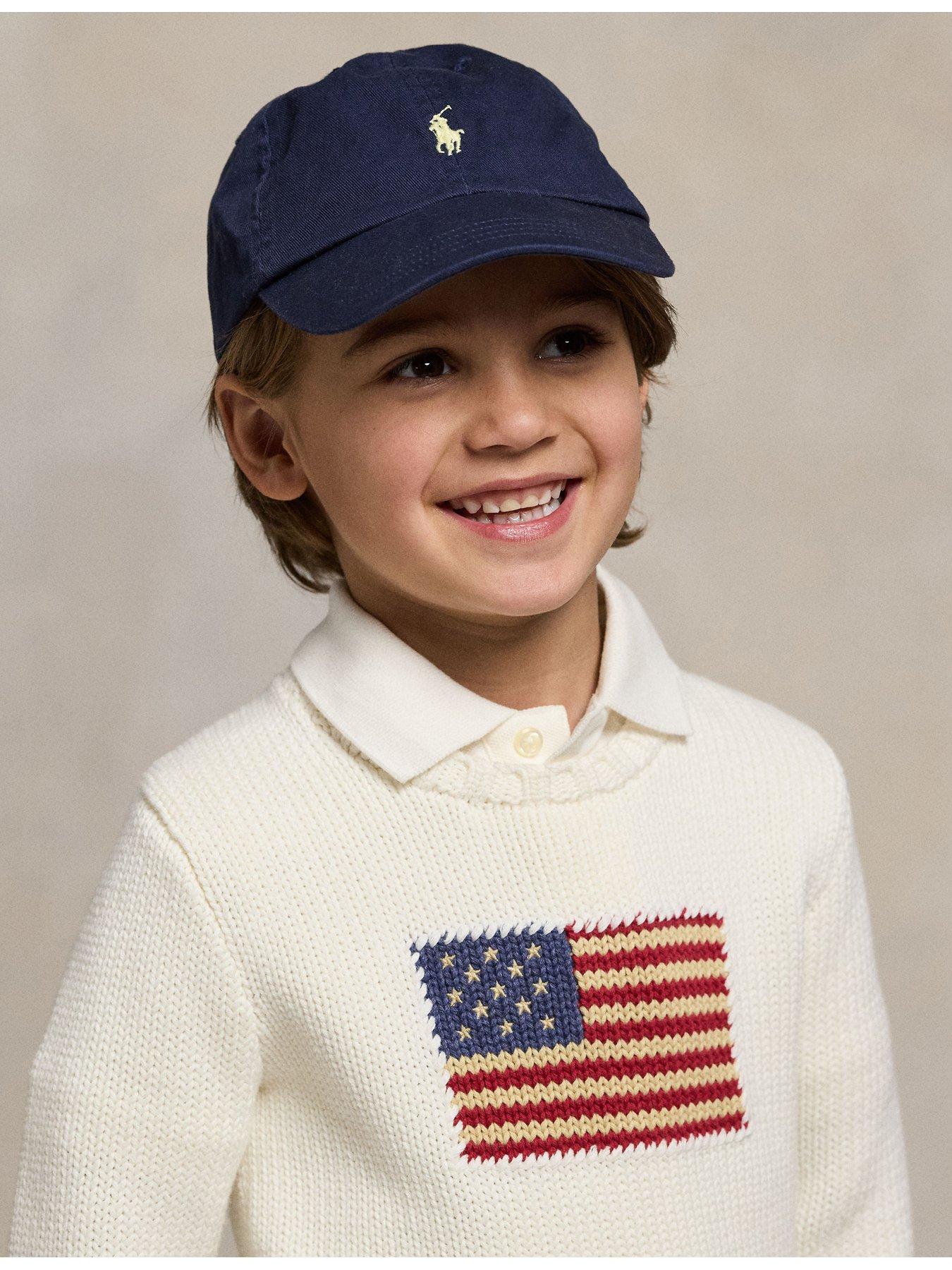 Image 2 of 3 of Polo Ralph Lauren Younger Boys Classic Cap - Navy