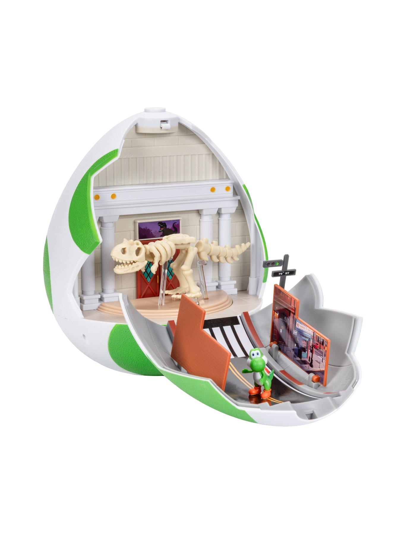 Image 3 of 7 of Super Mario The Super Mario Galaxy Movie Yoshi Egg Playset with 1.5" Mini Figures