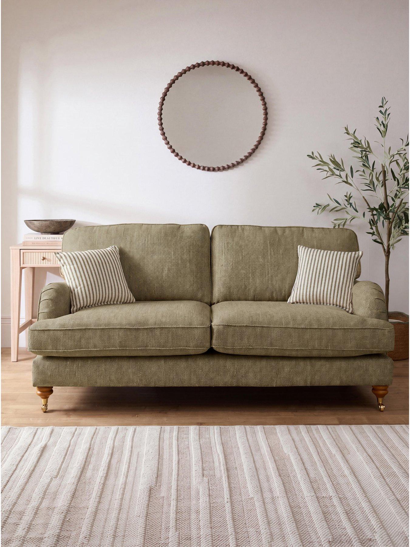 The Very Collection Bay Plain 3 Seater Sofa