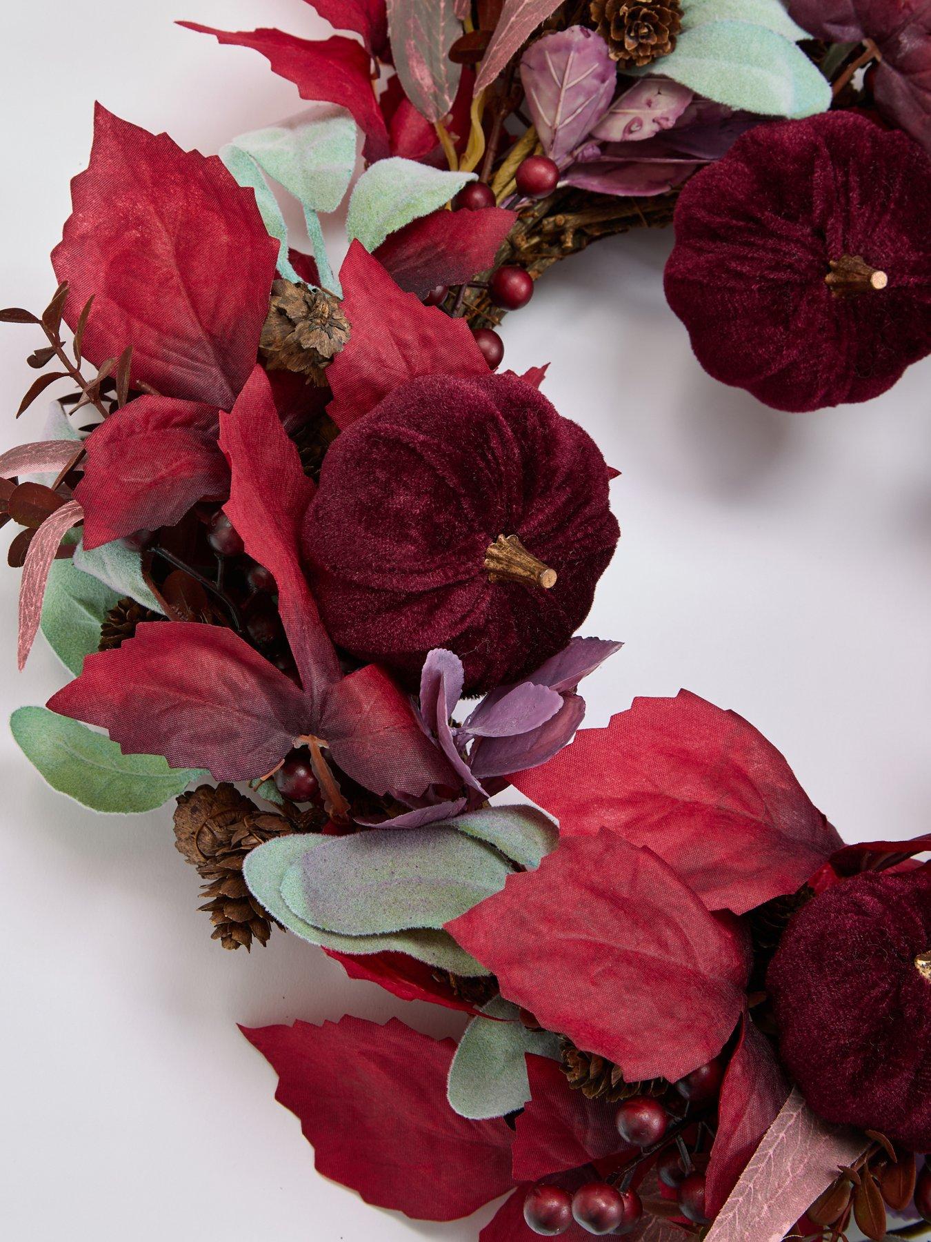 Image 3 of 5 of Heaven Sends Purple Foliage Autumn&nbsp;Wreath