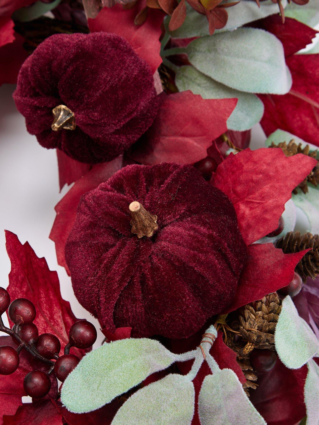 Image 4 of 5 of Heaven Sends Purple Foliage Autumn&nbsp;Wreath