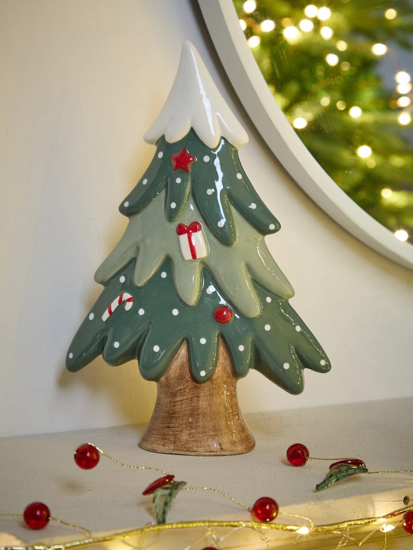 Image 1 of 7 of Heaven Sends Ceramic Christmas Tree Room Decoration - 21.6 cm