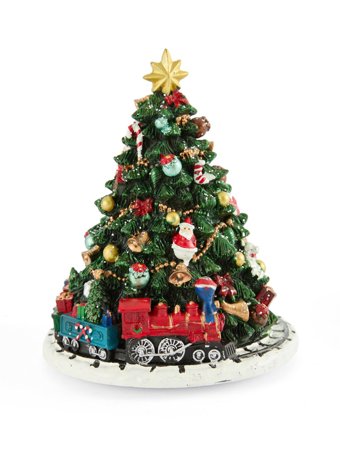 Image 2 of 8 of Heaven Sends Musical Christmas Tree with Train - 15 cm