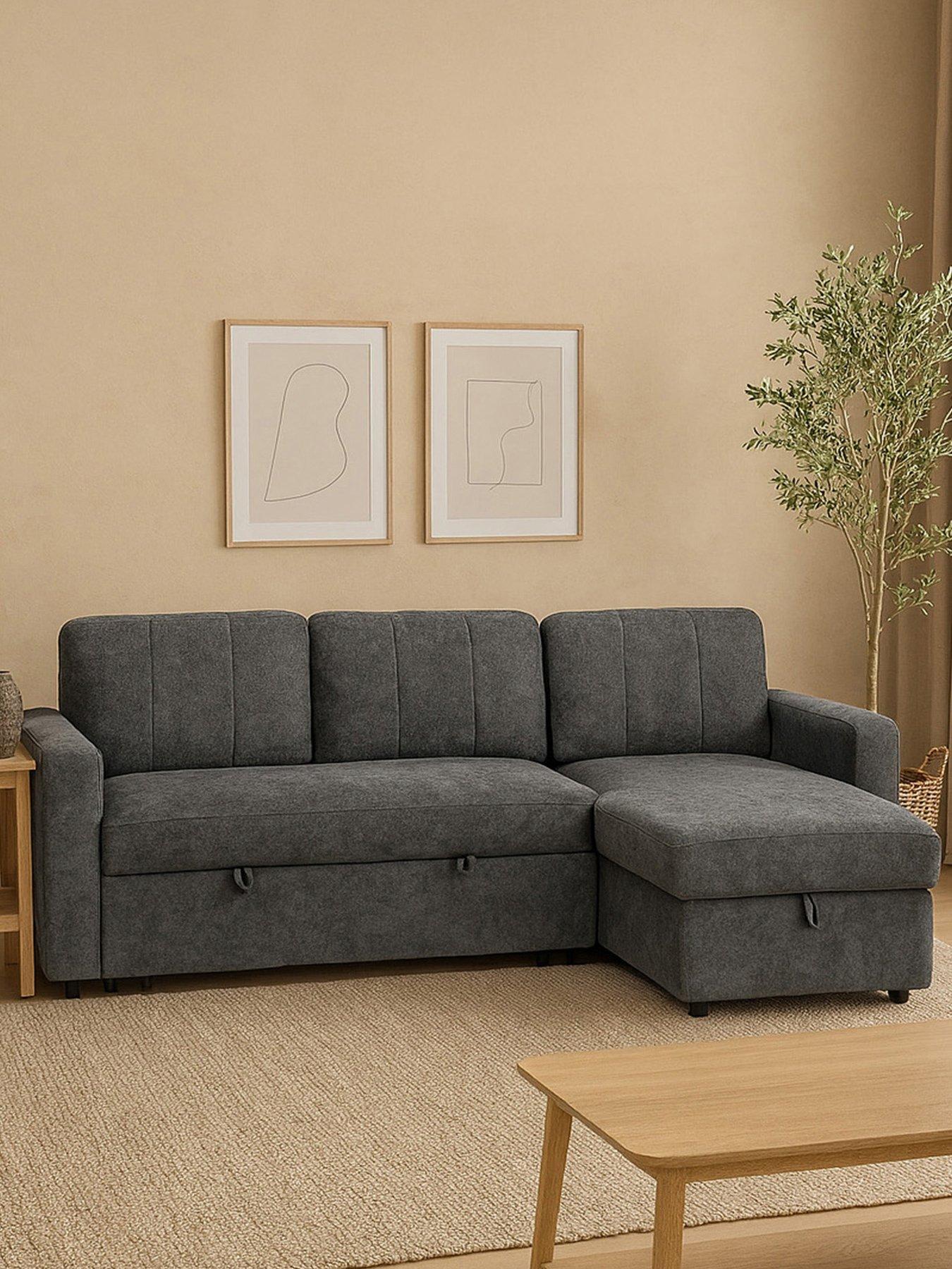 Aspire Nexis Corner Chaise Sofa Bed - Right Hand Side