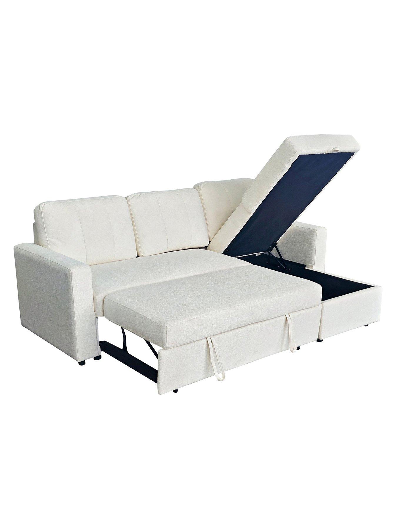  image of aspire-nexis-corner-chaise-sofa-bed-right-hand-side