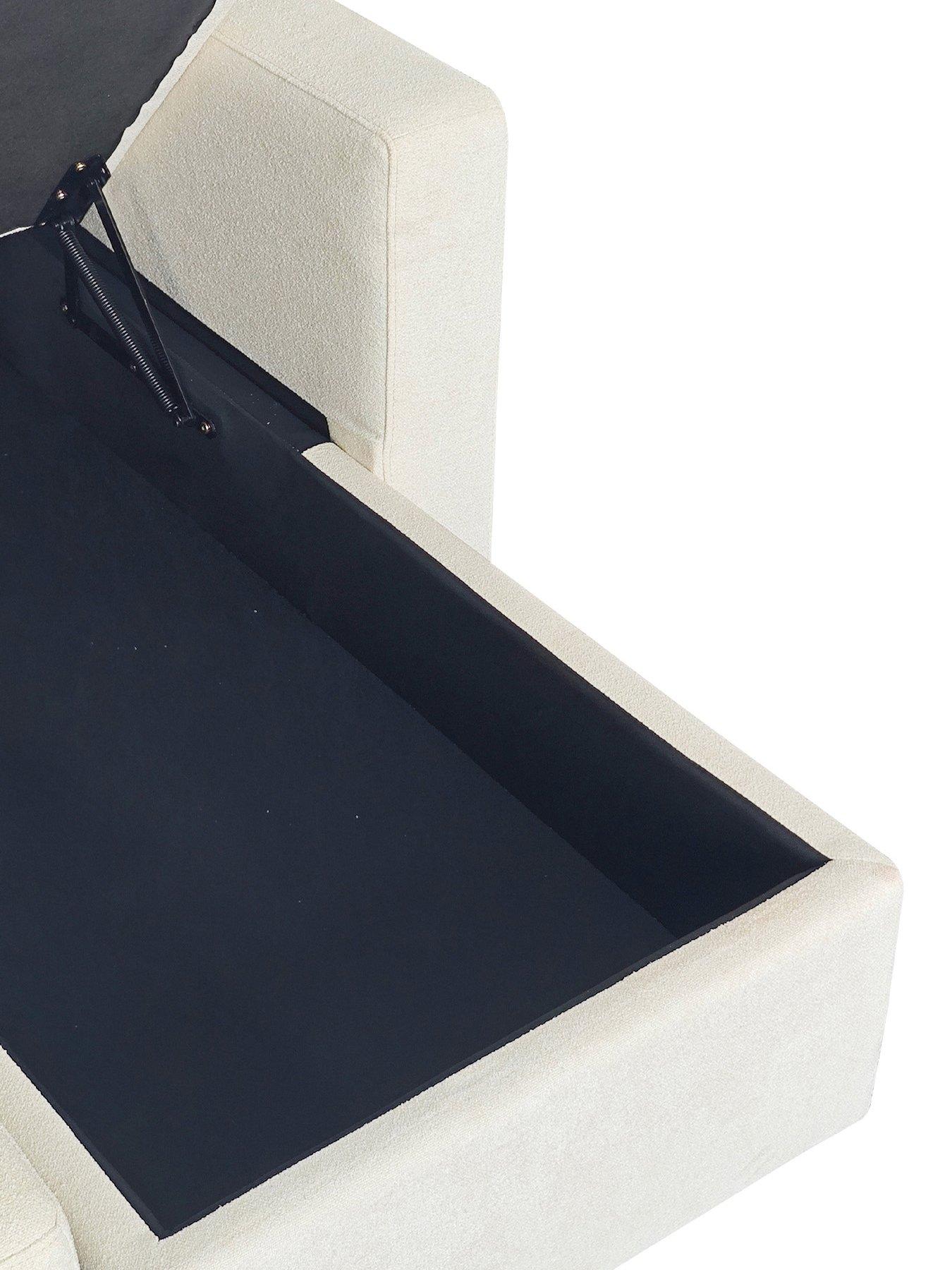  image of aspire-nexis-corner-chaise-sofa-bed-right-hand-side