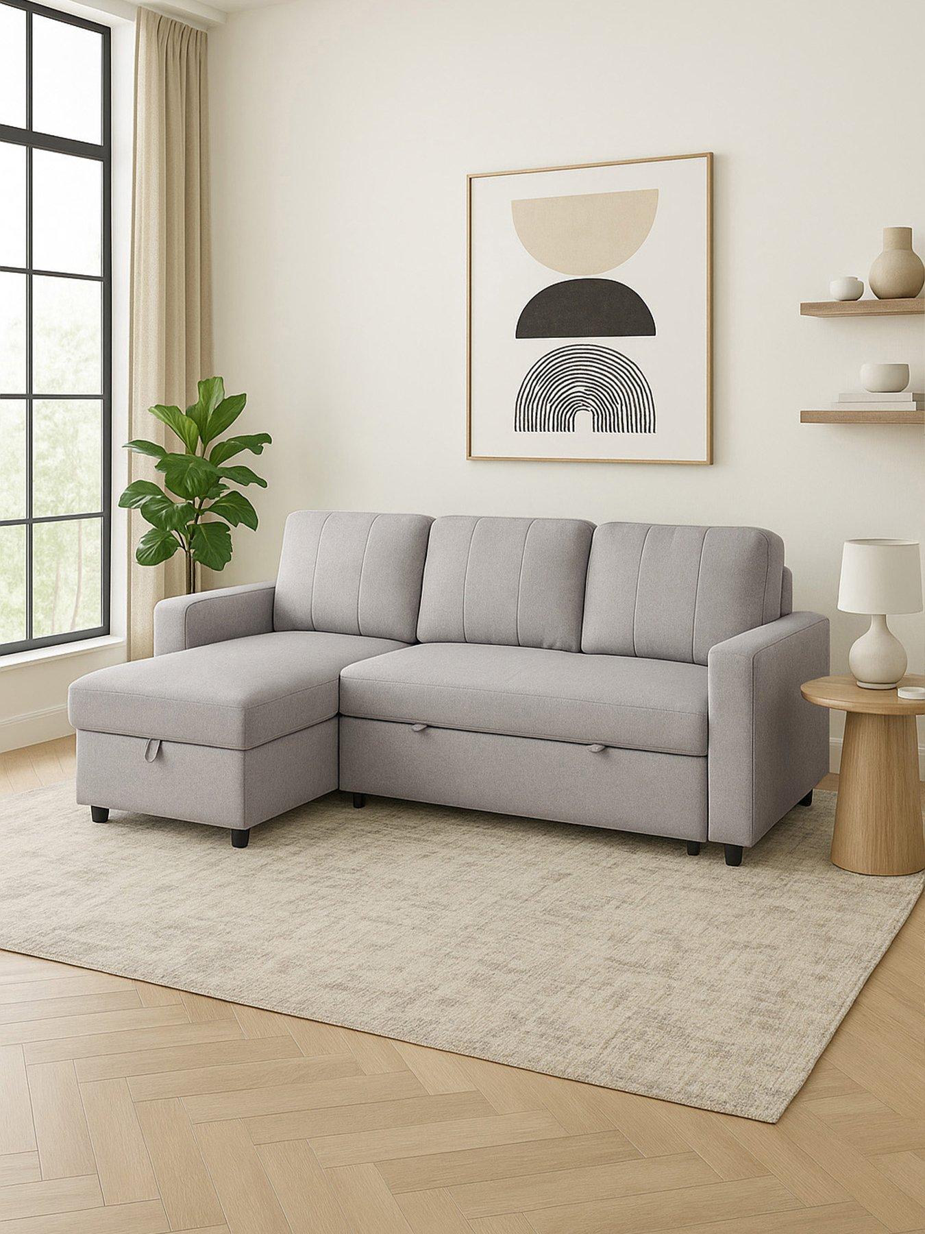 Aspire Nexis Corner Chaise Sofa Bed - Left Hand Side
