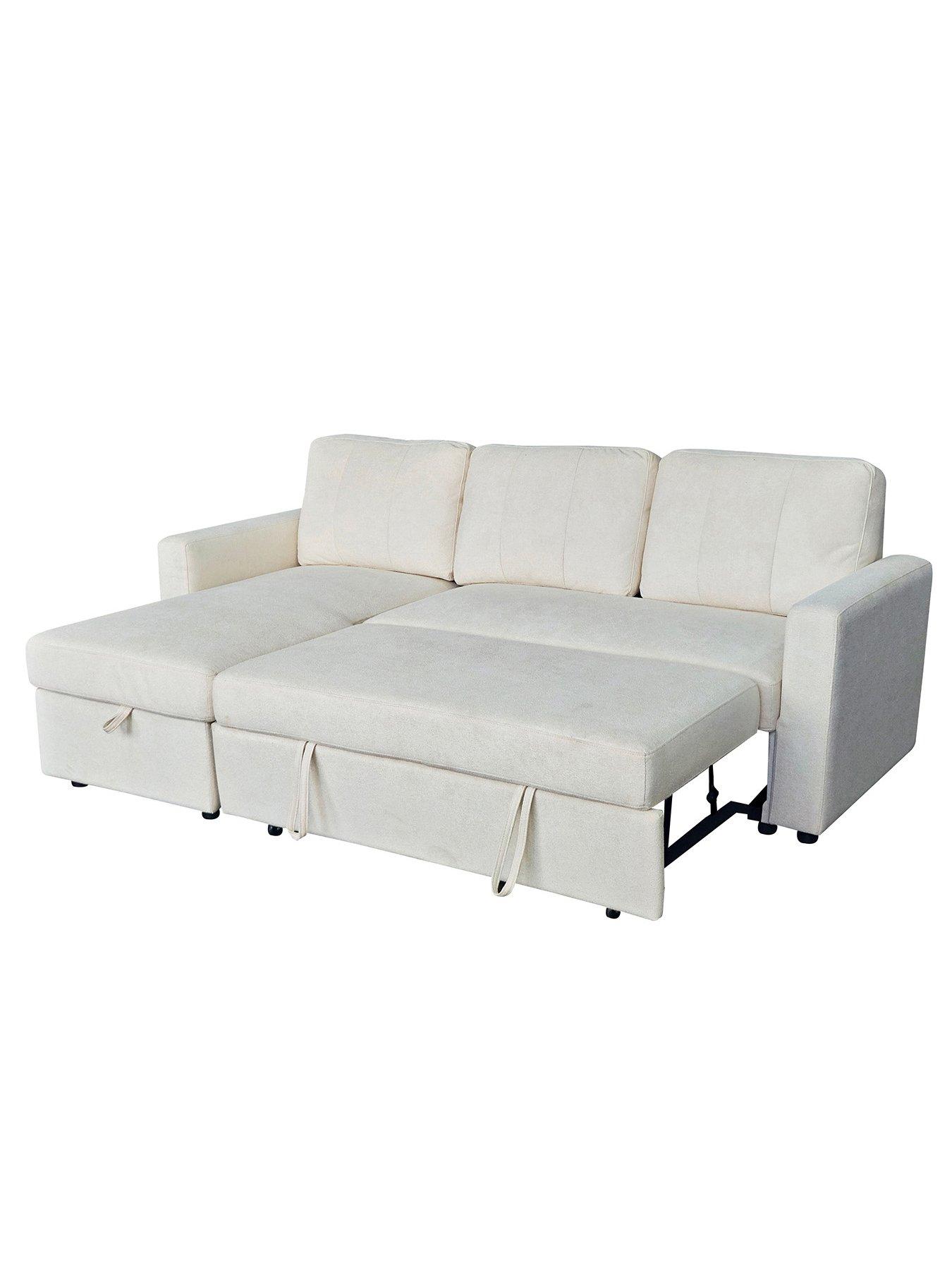 Image 3 of 7 of Aspire Nexis Corner Chaise Sofa Bed - Left Hand Side