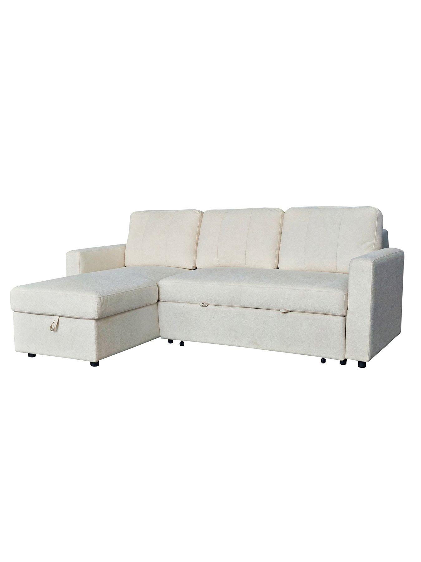  image of aspire-nexis-corner-chaise-sofa-bed-left-hand-side
