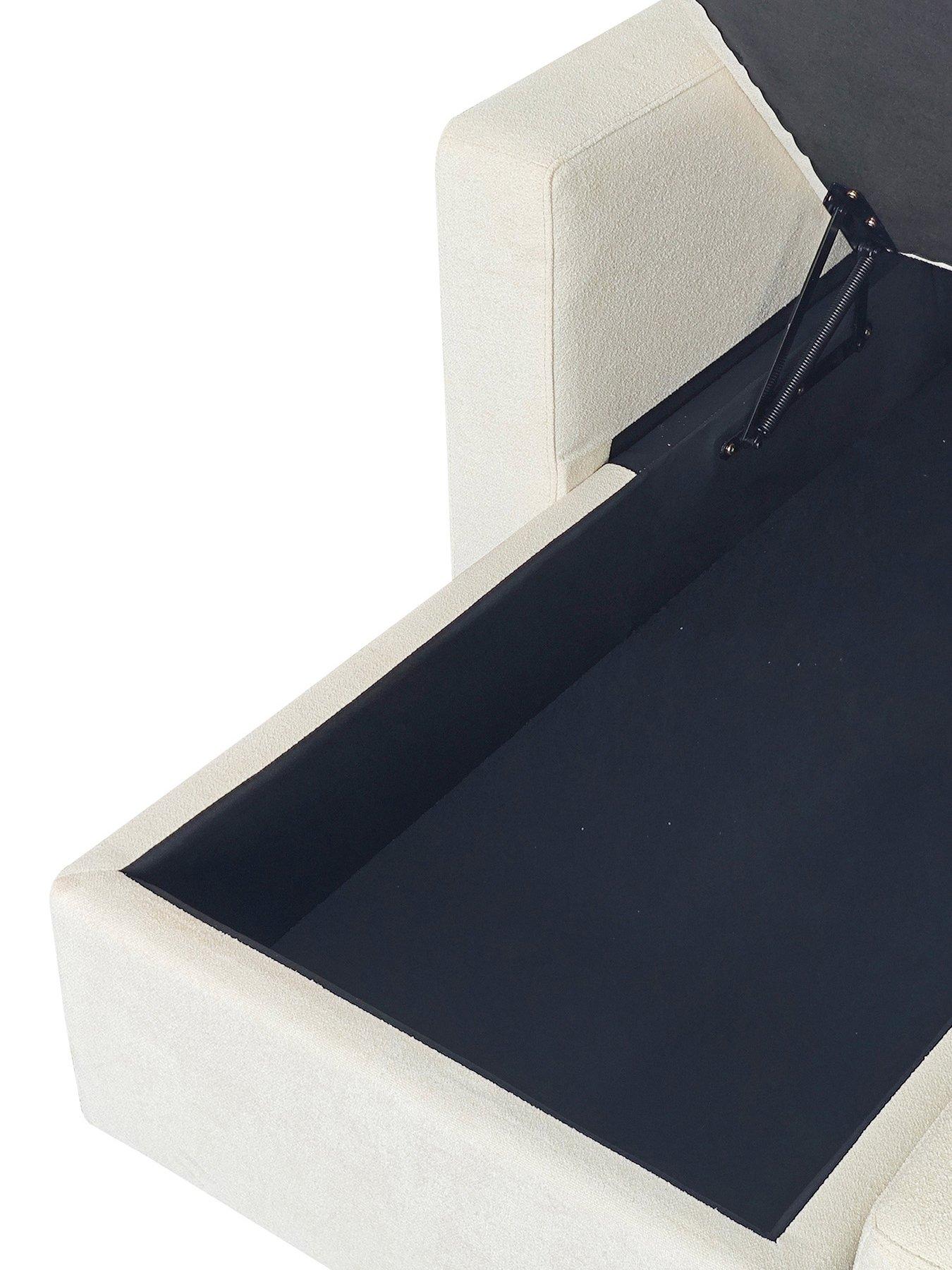  image of aspire-nexis-corner-chaise-sofa-bed-left-hand-side