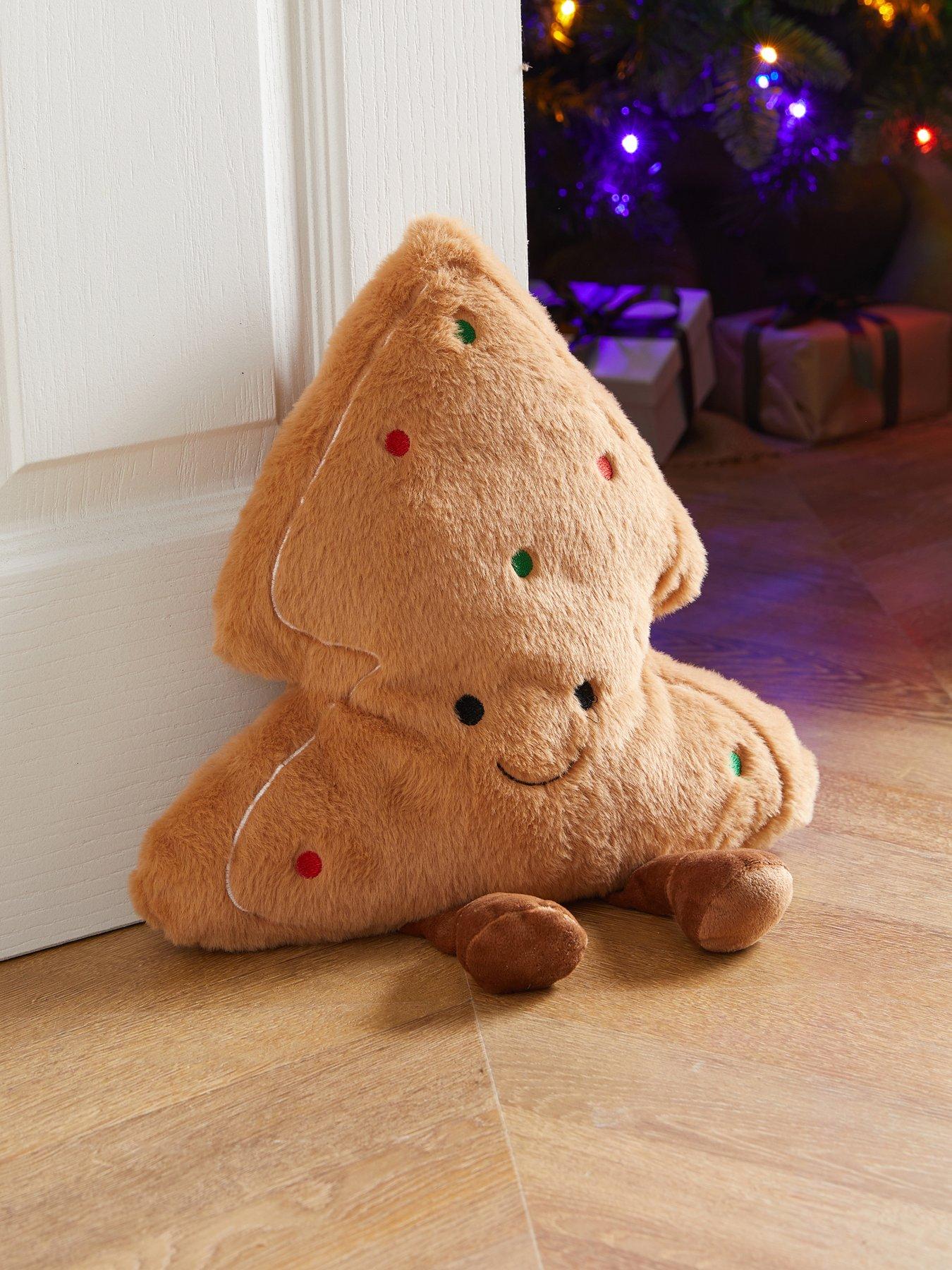 Heaven Sends Plush Christmas Tree Doorstop