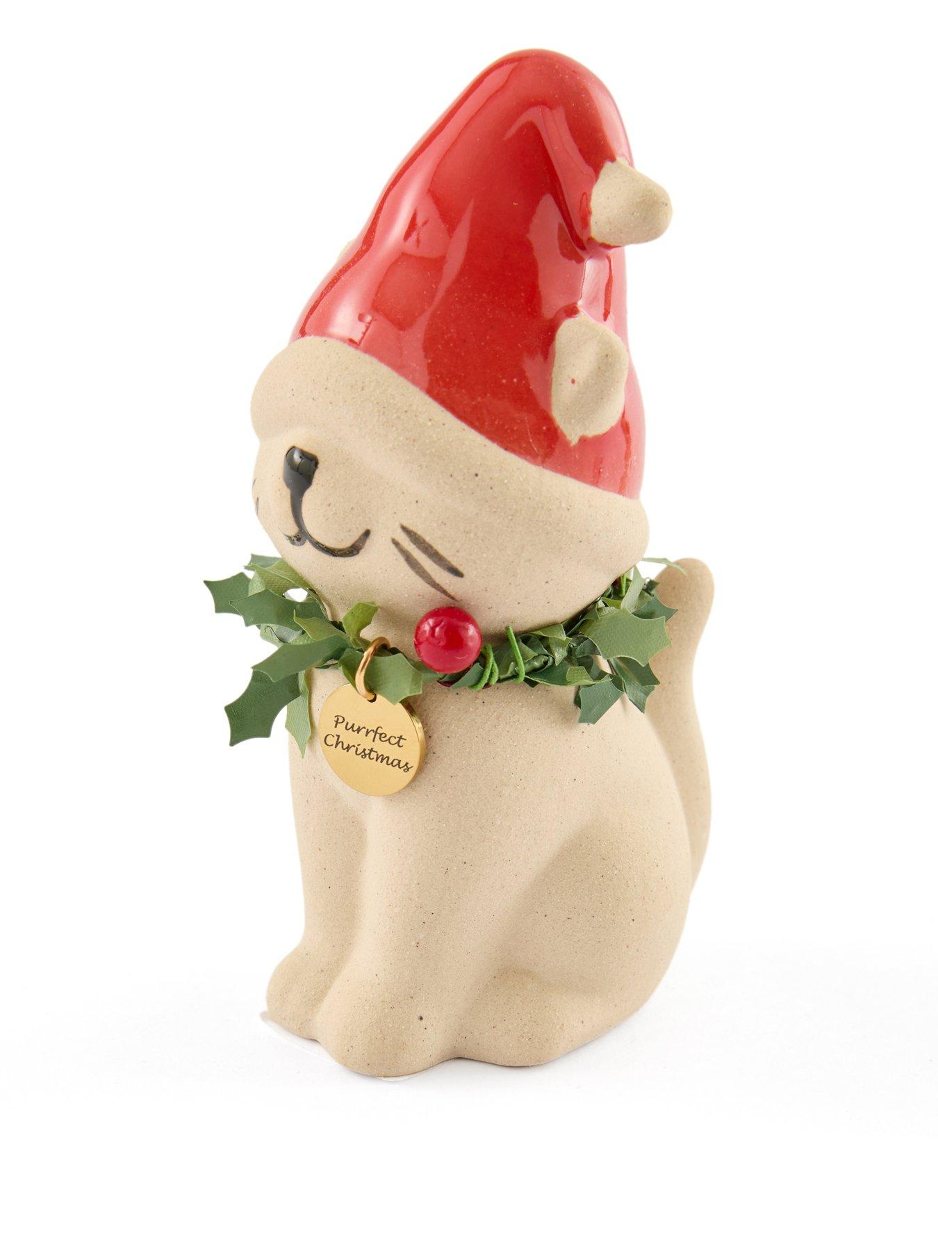 Image 5 of 7 of Heaven Sends Cat &amp; Dog in Christmas Hats