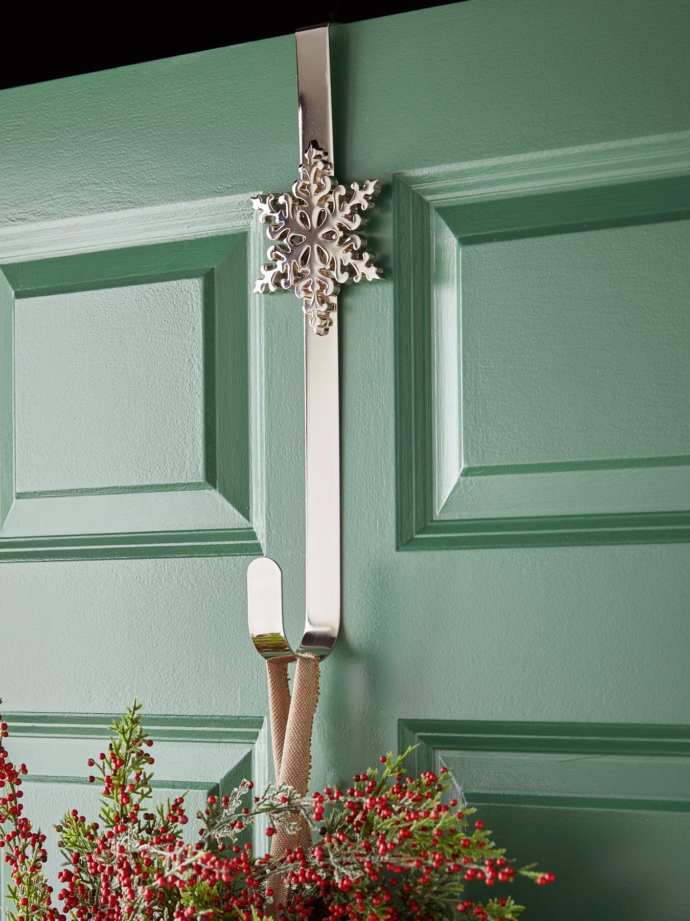 Heaven Sends Metal Christmas Wreath Hanger with Star