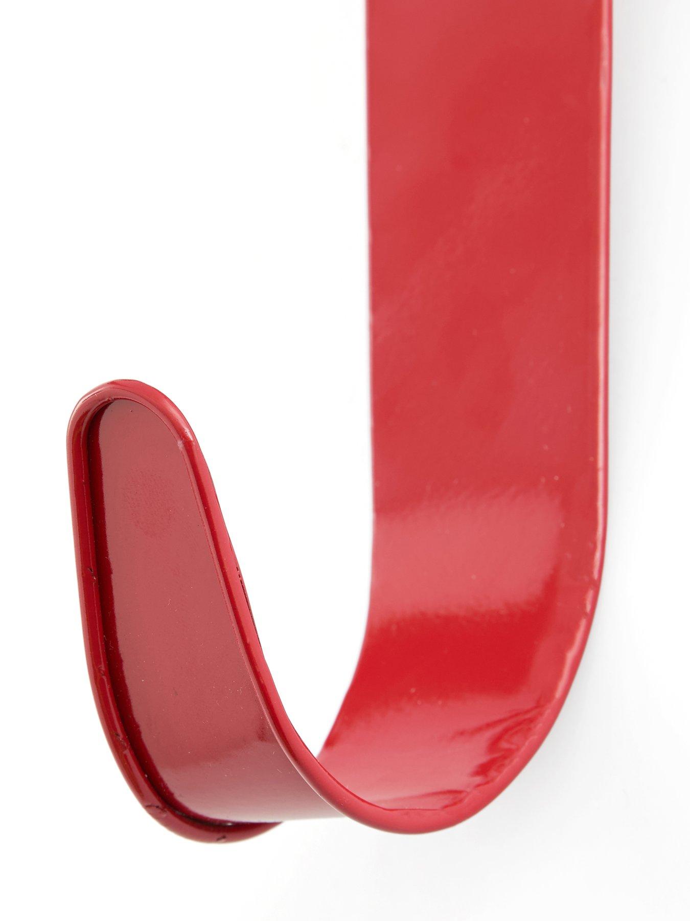 Image 7 of 7 of Heaven Sends Metal Red &amp; White Bow Christmas&nbsp;Wreath Hanger
