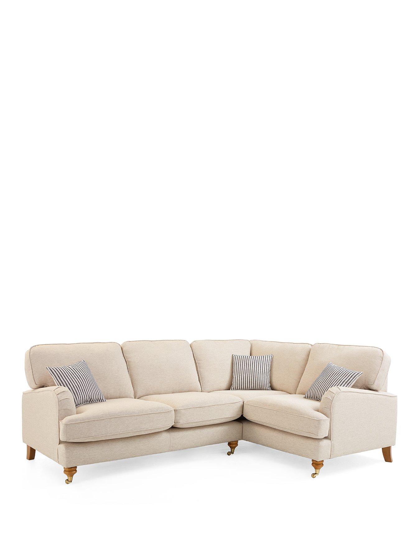 Image 2 of 7 of The Very Collection Bay Plain Right Hand Double&nbsp;Arm Corner Group Sofa&nbsp;- Made to Order in the UK