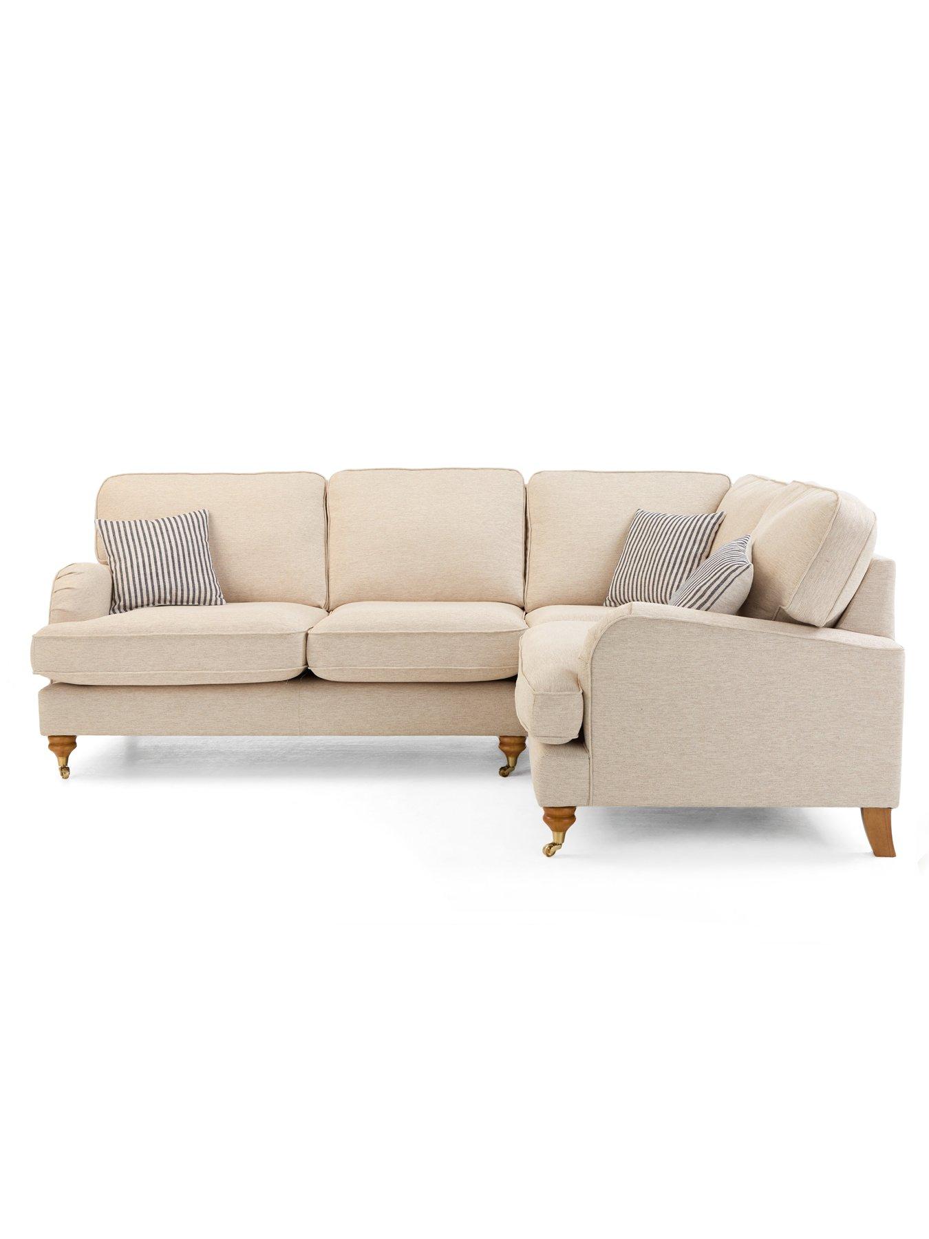 Image 3 of 7 of The Very Collection Bay Plain Right Hand Double&nbsp;Arm Corner Group Sofa&nbsp;- Made to Order in the UK