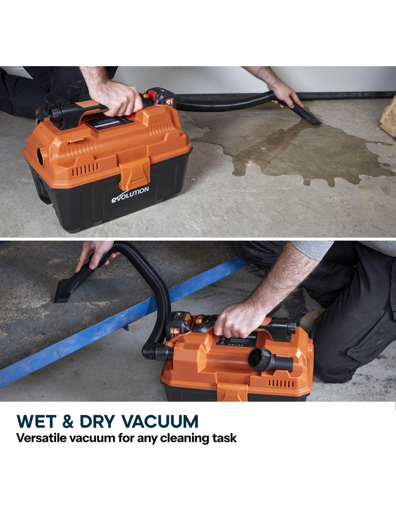 Image 3 of 7 of Evolution 18V EXT CORDLESS WET/DRY VAC, CHARGER, 4AH BATTERY