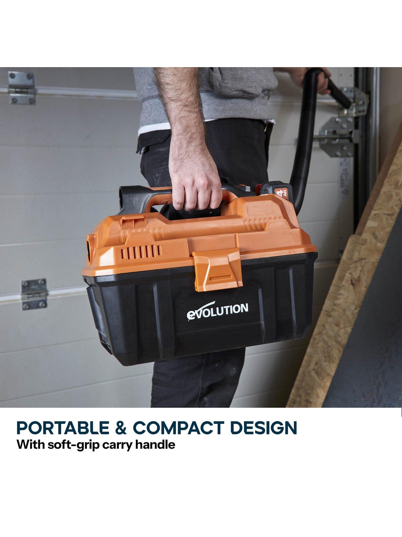 Image 6 of 7 of Evolution 18V EXT CORDLESS WET/DRY VAC, CHARGER, 4AH BATTERY