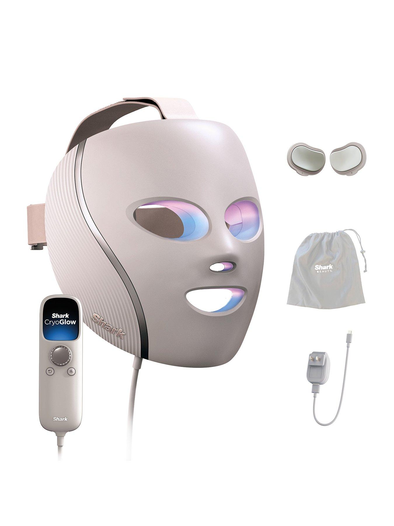 Image 1 of 7 of Shark CryoGlow Under-Eye Cooling &amp; LED Anti-Ageing &amp; Blemish Repair Mask FW312UKPK - Pink
