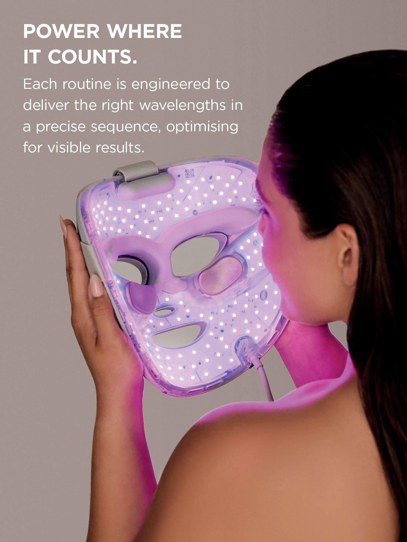Image 3 of 7 of Shark CryoGlow Under-Eye Cooling &amp; LED Anti-Ageing &amp; Blemish Repair Mask FW312UKPK - Pink