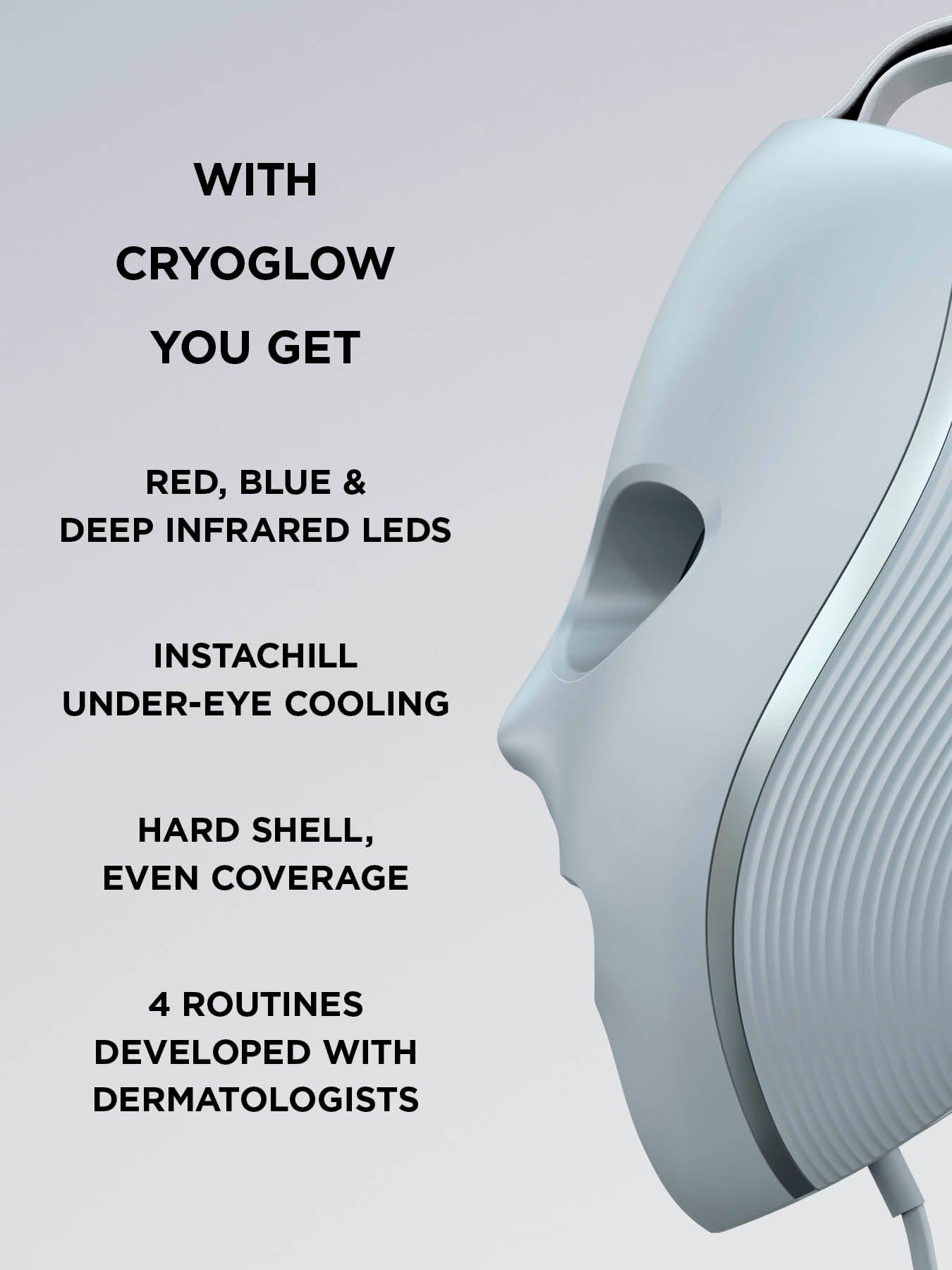 Image 4 of 7 of Shark CryoGlow Under-Eye Cooling &amp; LED Anti-Ageing &amp; Blemish Repair Mask FW312UKPK - Pink