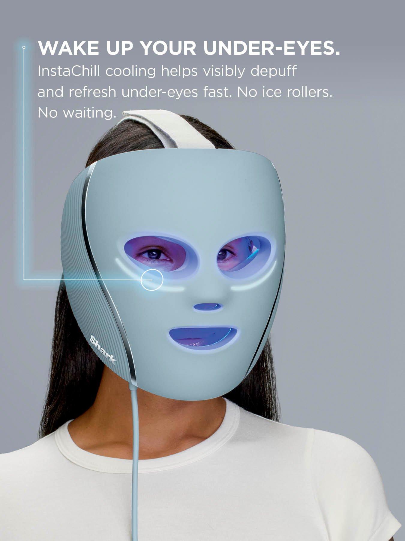Image 5 of 7 of Shark CryoGlow Under-Eye Cooling &amp; LED Anti-Ageing &amp; Blemish Repair Mask FW312UKPK - Pink