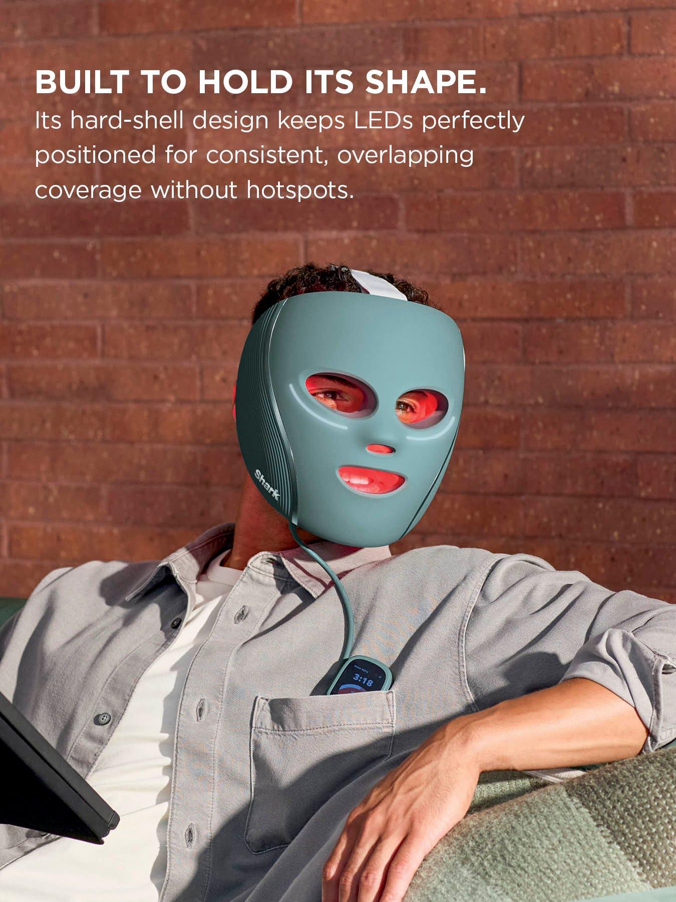 Image 6 of 7 of Shark CryoGlow Under-Eye Cooling &amp; LED Anti-Ageing &amp; Blemish Repair Mask FW312UKPK - Pink