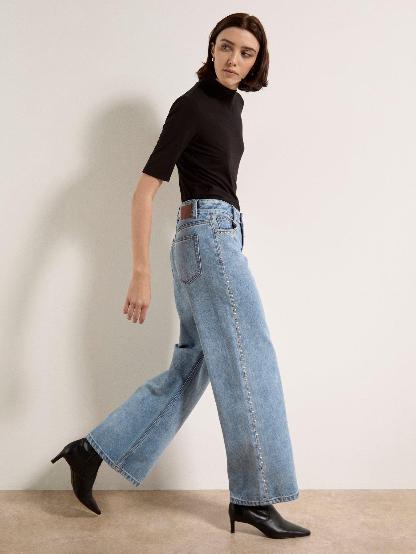 Image 3 of 6 of Apricot Maca Stud Jean