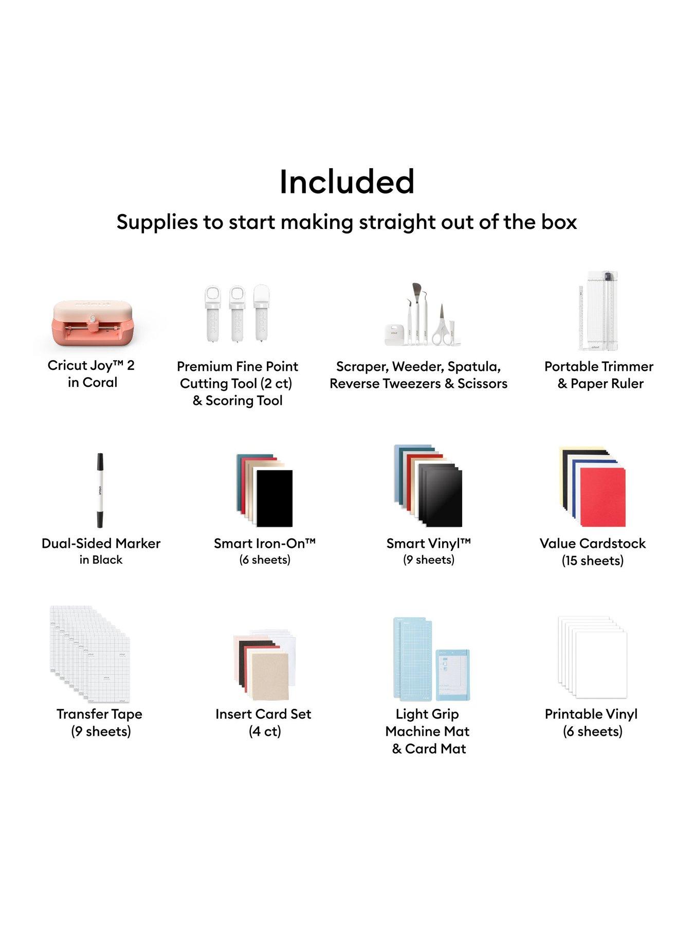 Image 7 of 8 of Cricut Joy 2 Coral Deluxe Bundle