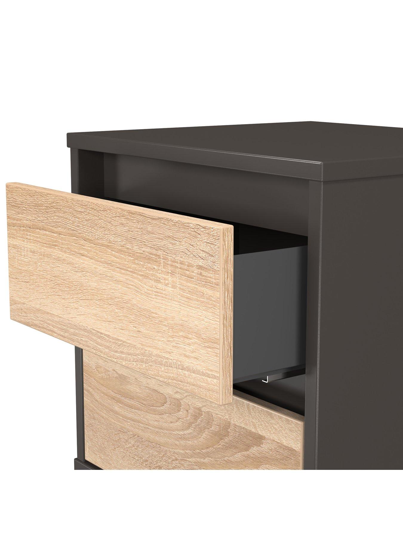 Image 5 of 6 of SWIFT Raina 2 Drawer Bedside Cabinet Ready Assembled