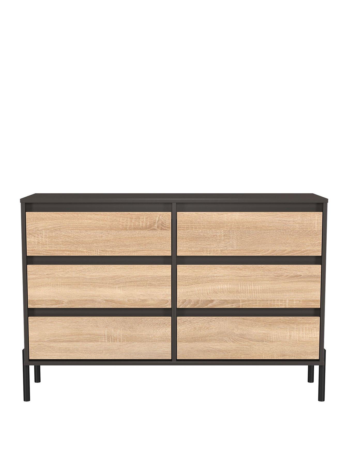 Image 2 of 6 of SWIFT Raina 6 Drawer Wide Chest Ready Assembled