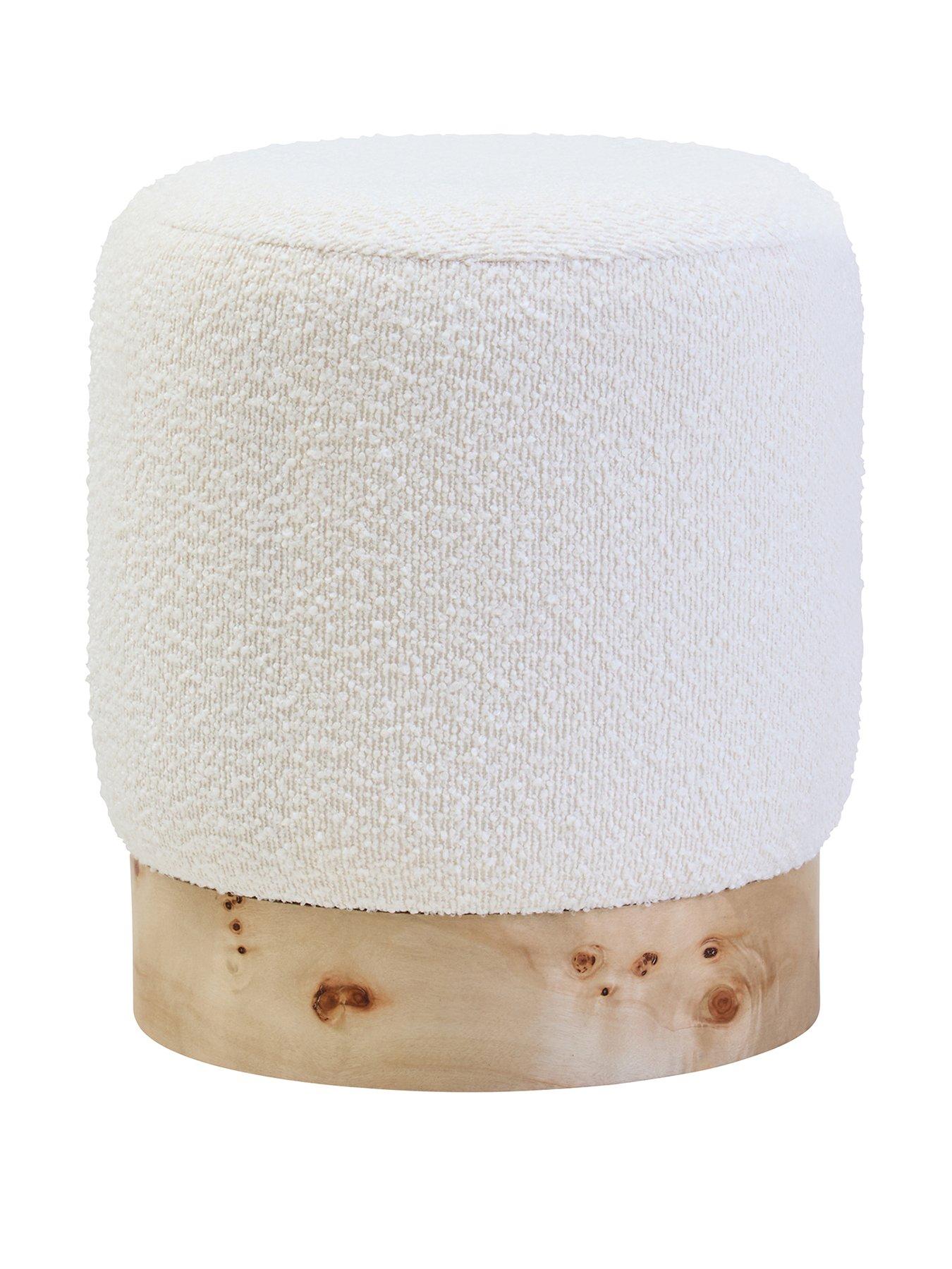 Image 2 of 6 of Mota Boucle Round Stool