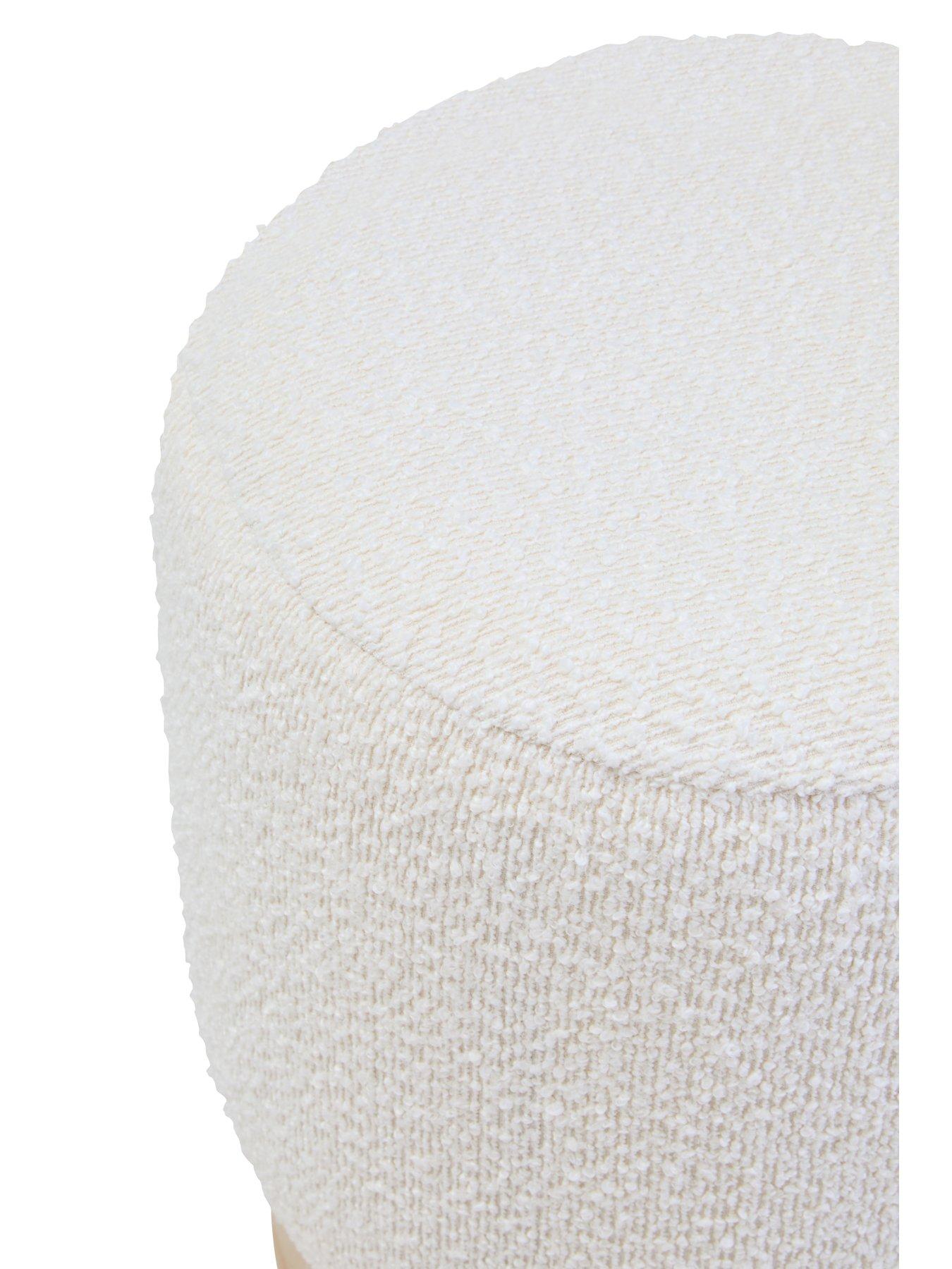 Image 4 of 6 of Mota Boucle Round Stool