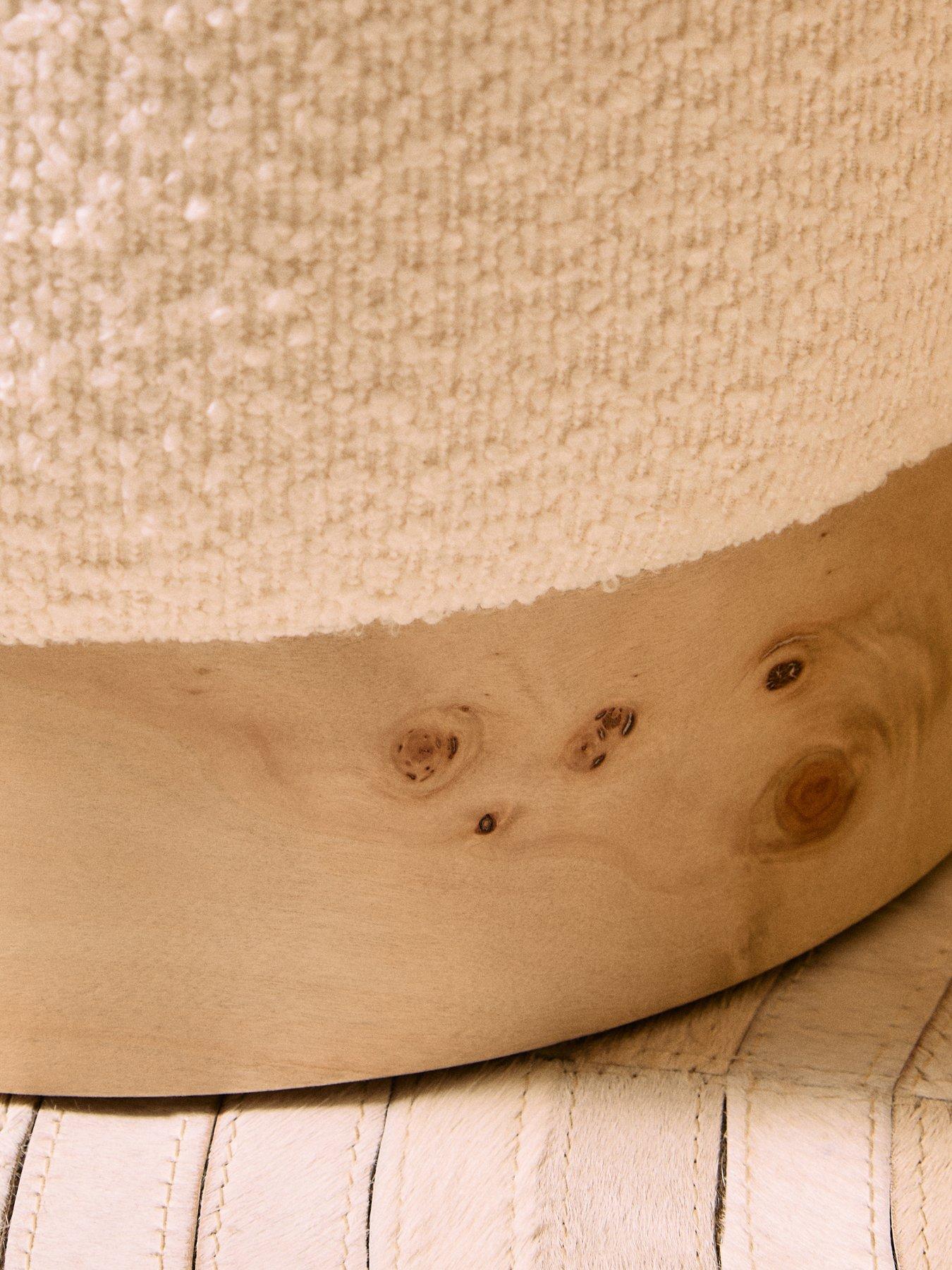 Image 6 of 6 of Mota Boucle Round Stool