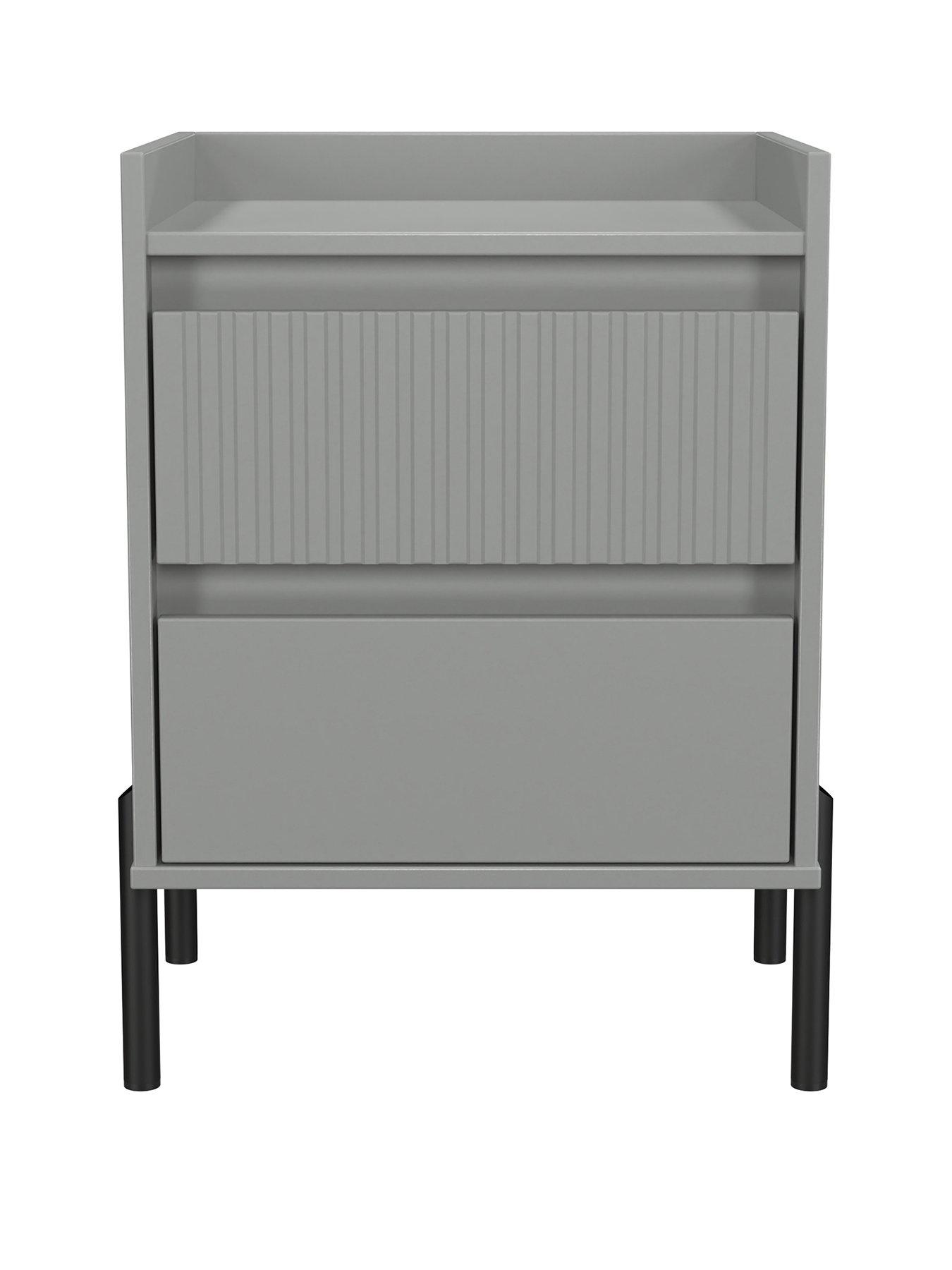 Image 2 of 6 of SWIFT Ciara 2 Drawer Bedside Cabinet Ready Assembled