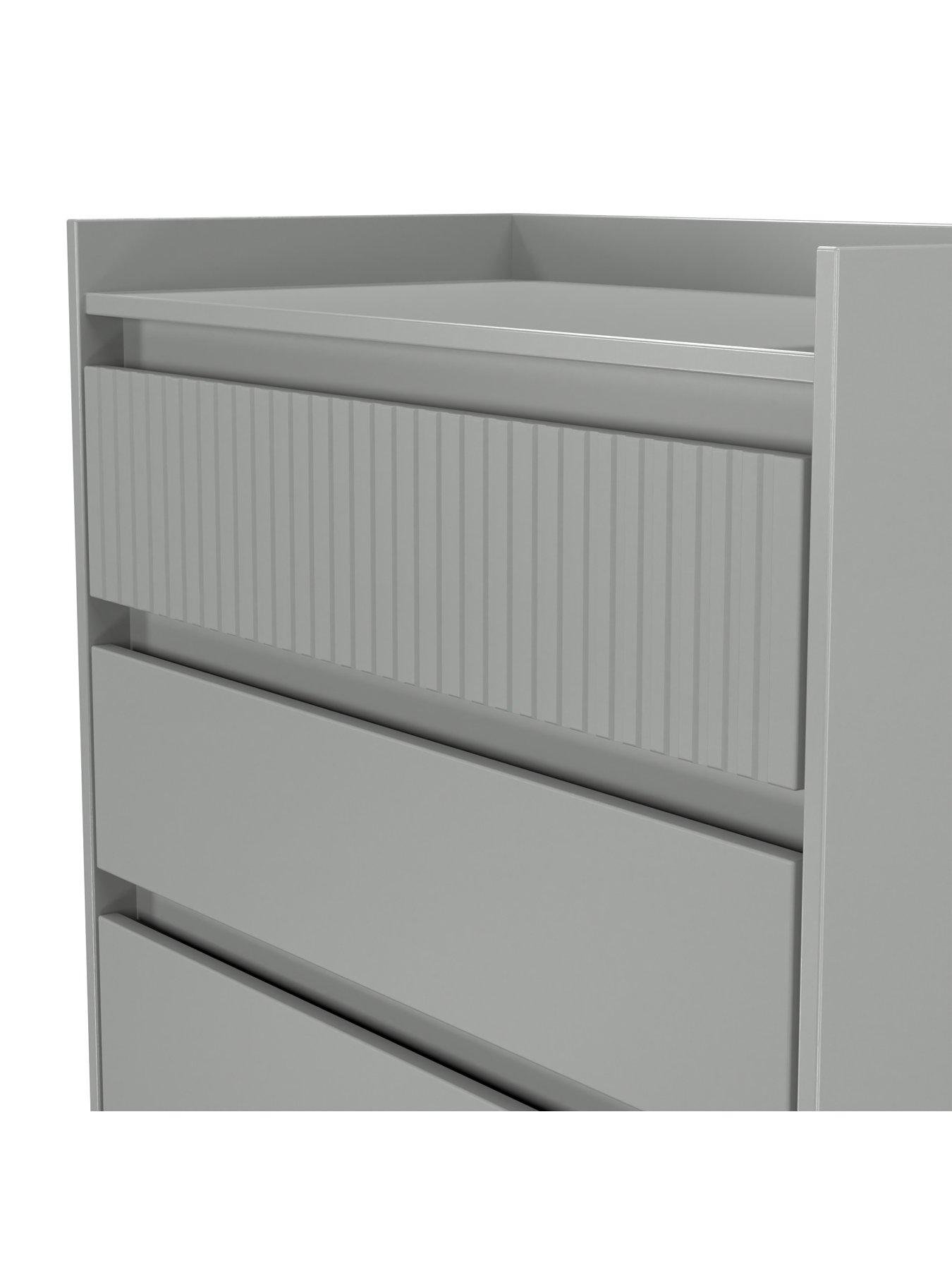  image of swift-ciara-5-drawer-chest-ready-assembled
